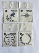 Çapa 4 Adet Birden Minimal 3 Hafta Kalıcı Geçici Dövme Seti - 1