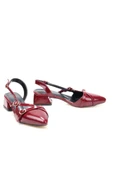 Pisagor Ps-33310 Kadın Klasik 3 Cm Topuklu Ayakkabı - 8