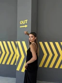 Piliseli uzun elbise - 3