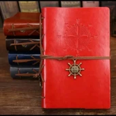 KENPAZAR Pusula Kabartmalı Deri Hatıra Defteri - 1