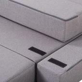 Homedius Melisa Çift Kişilik Katlanır Yatak Katlanır Koltuk Bej Çift - 10