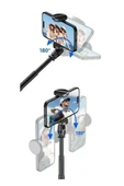 Torima TT-01 Çok Amaçlı 1.77M Kumandalı Tripod Selfie Çubuğu Siyah - 4