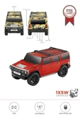 Torima D-48 Kırmızı Araba Tasarım USB/TWS/FM Bluetooth Hoparlör Speaker thumbnail 1