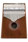 Klx-520 Hakiki Ağaç Kalimba Ahşap Desenli 17 Paslanmaz Tuşlu (FULL SET) AA124 - 3