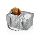 BabyJem Katlamalı Anne & Bebek Organizer 795 Gri Çiçek - 2