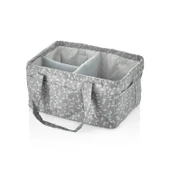 BabyJem Katlamalı Anne & Bebek Organizer 795 Gri Çiçek - 1