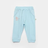 Bibaby Biorganic Always Happy Patiksiz Pantolon 57915 Gül Kurusu Mint - 1