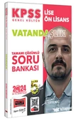 2024 KPSS Lise Ön Lisans 5Yüz Vatandaşlık Tamamı Çözümlü Soru Bankası Yargı Yayınları - 1