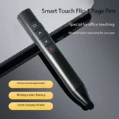 Akıllı Tahta/Telefon/Tablet Dokunmatik Kalem Lazer Presenter Kablosuz Sunum Kumandası-Fiber Uçlu-1 - 8
