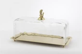 Mikasa Moor Gold Dik Cam Kapaklı Sunumluk 35x17x20cm - 1
