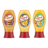 Calve Gurme Sos Seti 3 lü / Burger - Cheddar - Köri - 1