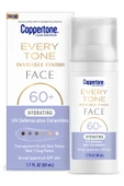 Coppertone Every Tone SPF60+ Şeffaf Yüz Güneş Kremi 50ML - 1