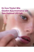 Philips BRR454/00 Yüz Tüy Alma Makinesi,Ayna Ve Tam Çember Led Işıklı,Yıkanabilir Çıkan Başlık - 3
