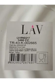 LAV FEYZADE Round Saklama Kabı (1490 cc X 3 ADET) GRİ KAPAKLI (LV-RND-217) - 2
