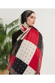 FEYZADE Sena Scarfs CARDİON BEYOĞLU KIRMIZI ŞAL 75 x 180 - 4