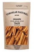 Toroslar Naturel Aktar Organik Tarçın Çubuk Kabuk Ecza Kalite Seylan Yağı Alınmamış Yeni Mahsul 100 Gr - 1