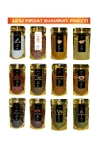 RK Baharat 10’lu Fırsat Baharat Seti (BAHARATLAR 70 GR TUZLAR 250 GRAMDIR) - 1