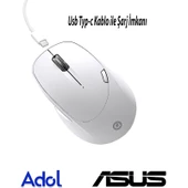 ASUS MS012 2,4gh Wireless Bluetooth Kablosuz Mouse Beyaz thumbnail 3