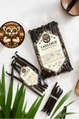 Vanilya Çubuğu Organik Madagaskar Vanilyası 5 Adet XL Vakumlu Paket(Vanilemur) - 1