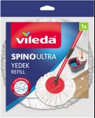 Vileda Spino Ultra Yedek Mop Paspas Ucu (%100 Mikrofiber) (5 Li Set) - 2