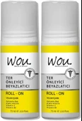 Wou World Of Unique Roll-On Unisex Deodorant 75ML Ter Önleyici Beyazlatıcı (2 Li Set) - 1