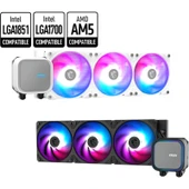 MSI MAG CORELIQUID A13 360 360 mm AGRB Sıvı İşlemci Soğutucusu thumbnail 3