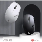 ASUS MS012 2,4gh Wireless Bluetooth Kablosuz Mouse Beyaz thumbnail 4