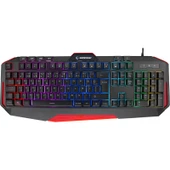Rampage KB-RX7 ALPOR PRO Sese Duyarlı RGB Aydınlatmalı Q Gaming Oyuncu Klavyesi thumbnail 1