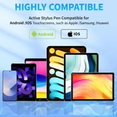 Akıllı Tahta/Telefon/Tablet Dokunmatik Kalem Lazer Presenter Kablosuz Sunum Kumandası-Fiber Uçlu-2 - 4