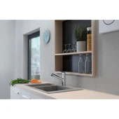 Hansgrohe S510-F635 Ankastre Granit Eviye - 4