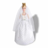 3381 SUN-RST-SIS-Gelinlikli Manken Bebek Alisha 29 cm - Sunman - 2