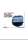 Far  Sol Transporter  T4 -1996-2003 - 441-1129L-LD-E - 7D1941009 - 1
