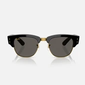 Ray-Ban Mega ClubMaster ASAP Rocky Özel Koleksiyon Güneş Gözlüğü 0RB0316S Black On Gold Dark Grey 53 Ekartman 6826J5 - 6