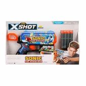 36648 X-Shot Skins Flux Sonic The Hedgehog 8 Mermili Sünger Dart Atan Silah 21 cm -Sunman - 2