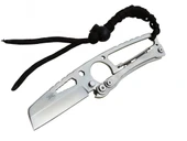 Gear Hit Cutter Tx01 Outdoor Kamp Bıçağı Metal 19 Cm - İpli Sap, Kılıflı - 1