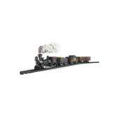 Nessiworld FF-1613A IŞIKLI VE SESLİ CLASSİC BUHARLI TREN - 5