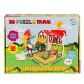 Nessiworld LC0115 3D Boyutlu Çiftlik Puzzle -Laçokids - 1