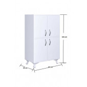 Aysimahome Çok Amaçlı Banyo Mutfak Kiler Dolabı Düzenleyici - 1