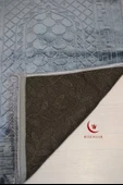 Peluş Seccade Gri - 80x120 cm - Ekstra Konforlu - Yumuşak ve Geniş Ölçülü - 3