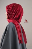 Penye Şal Kırmızı - 1