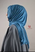 Penye Şal Mavi - 1