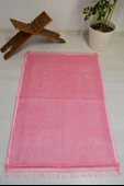 Peluş Seccade Pembe - 80x120 cm - Ekstra Konforlu - Yumuşak ve Geniş Ölçülü thumbnail 1