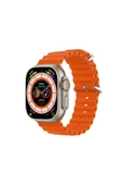 Ultra Akıllı Saat Spor Erkekler Kadınlar Nfc Bt Çağrı Kablosuz Şarj Apple Android Uyumlu - 1