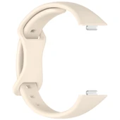 Huawei Watch Fit3 Fit 4 Fit 4 Pro İle Uyumlu İnce Ve Zarif Tasarım Silikon Kordon Kayış  Starlight thumbnail 3