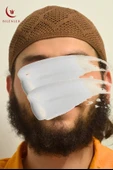 Erkek Örme Takke Kahverengi  Hac ve Umre İçin İdeal Nefes Alabilir Standart Beden Takke - 1