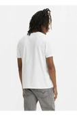 Bisiklet Yaka Regular Fit Beyaz Erkek %100 Pamuk T-shirt A2823-0189 - 3