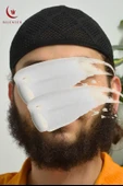 Erkek Örme Takke Siyah  Hac ve Umre İçin İdeal Nefes Alabilir Standart Beden Takke - 1