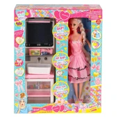 Nessiworld OYD-02390 Bebek ve Aynalı Lavabo Oyun Seti -Oydaş Oyuncak - 1