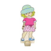 Nessiworld CS-6817 Ahşap Elbise Giydirme Oyunu -Chiva - 2