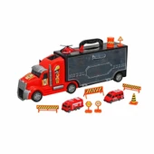 Nessiworld ERN-875 Heroes Toys Çantalı İtfaiye Taşıyıcı Tır Seti - Eren Oyuncak - 5